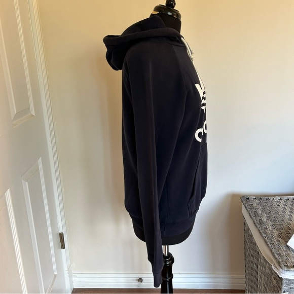 Adidas navy with white logo women’s hoodie ,size S - Picture 2 of 11